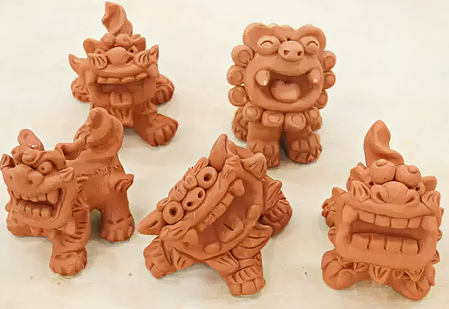 シーサー作り体験